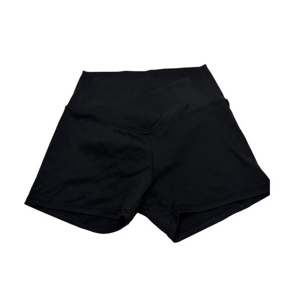 Women’s Black Low Rise Size Small Gym Athletic Shorts - Picture 1 of 3